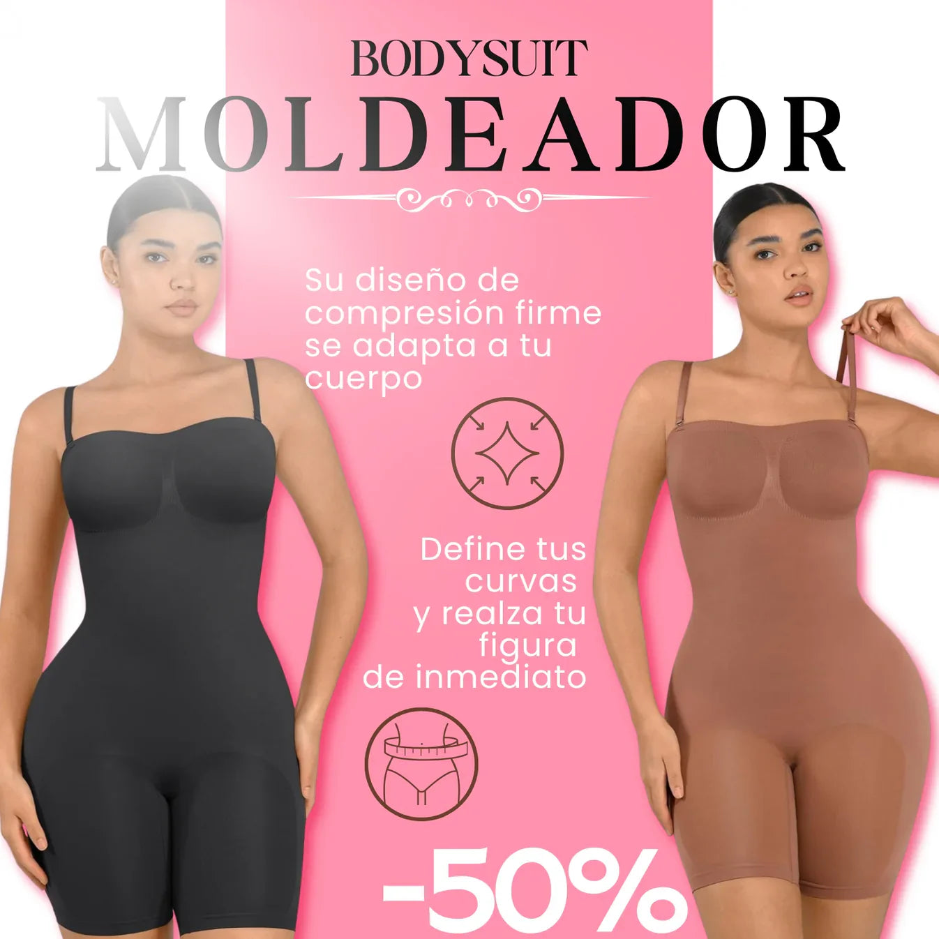 Bodysuit Moldeador 360° Sin Costuras