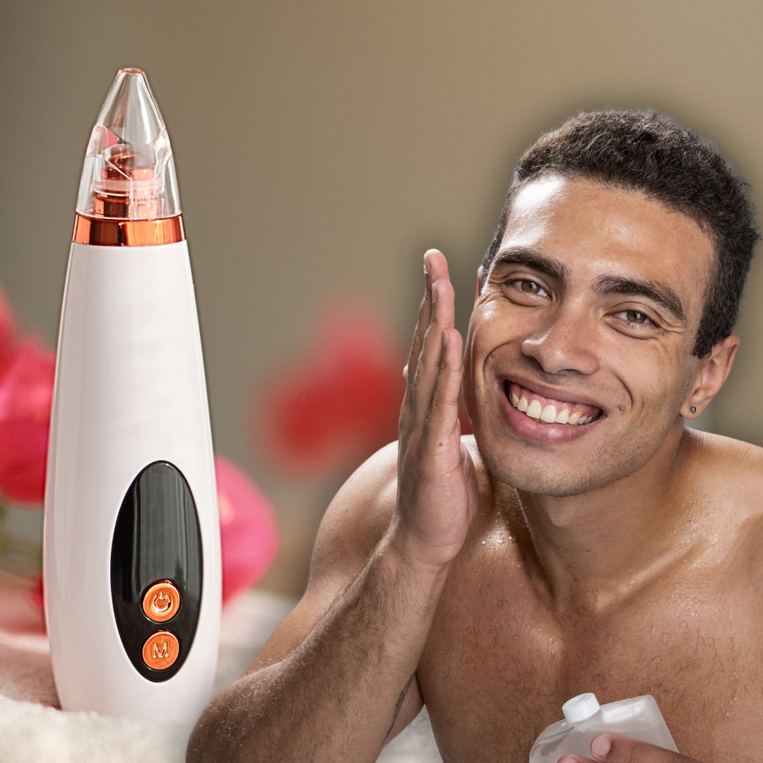 FacePurifier - Extractor De Puntos Negros Y Espinillas - Una Piel Más Limpia Sin Dolor +  Ebook Con Rutina SkinCare Para Mantener Piel Sana de REGALO