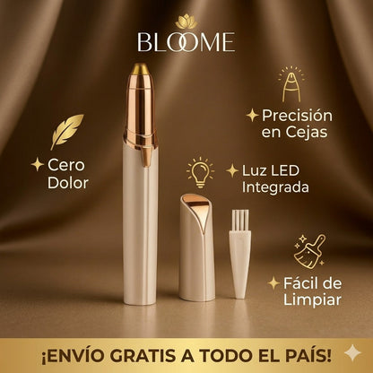 Depiladora facial de precisión indolora